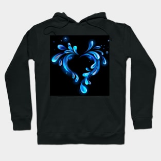 Water heart ( Water hearts ) Hoodie